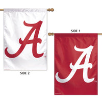 Alabama Crimson Tide Vertical Flag 2 Sided 28" x 40"