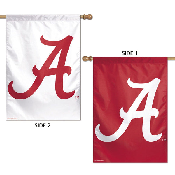 Alabama Crimson Tide Vertical Flag 2 Sided 28" x 40"