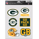 Green Bay Packers Multi Use 6 Fan Pack
