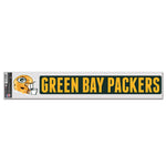 Green Bay Packers Fan Decals 3" x 17"