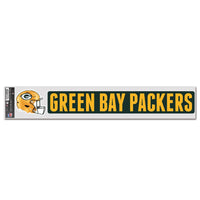 Green Bay Packers Fan Decals 3" x 17"