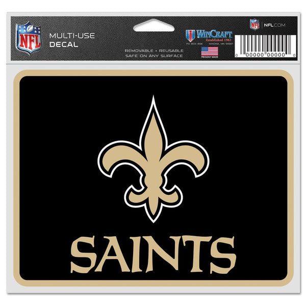 New Orleans Saints Fan Decals 5" x 6"