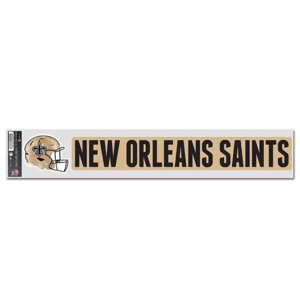 New Orleans Saints Fan Decals 3" x 17"