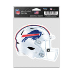Buffalo Bills Helmet Fan Decals 3.75" x 5"