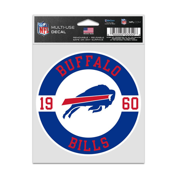 Buffalo Bills Patch Fan Decals 3.75" x 5"