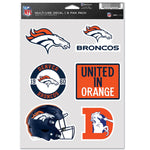 Denver Broncos Multi Use 6 Fan Pack