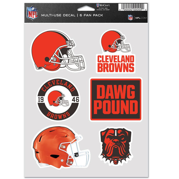 Cleveland Browns Multi Use 6 FAN PACK