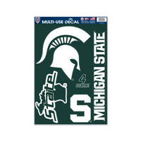 Wholesale-Michigan State Spartans Multi-Use Decal 11" x 17"