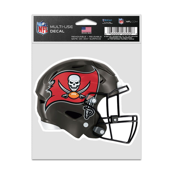 Tampa Bay Buccaneers Helmet Fan Decals 3.75" x 5"