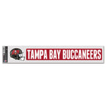 Tampa Bay Buccaneers Fan Decals 3" x 17"