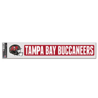 Tampa Bay Buccaneers Fan Decals 3" x 17"