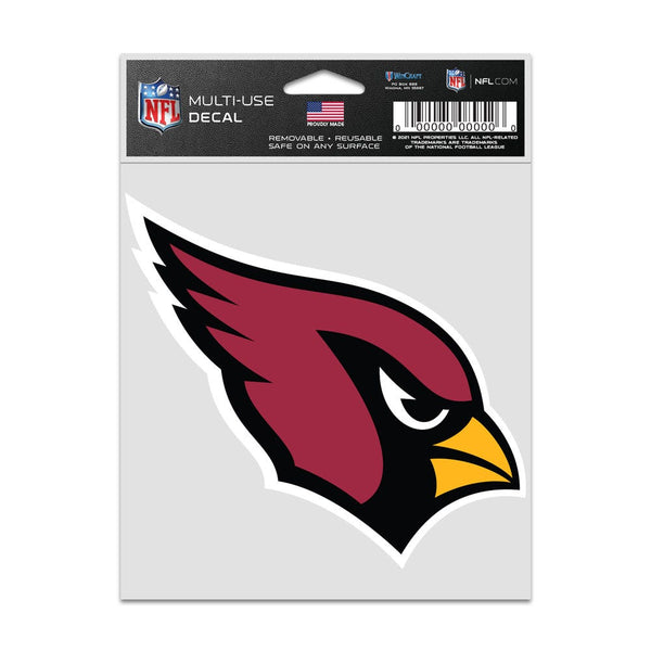 Arizona Cardinals logo Fan Decals 3.75" x 5"