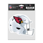 Arizona Cardinals Helmet Fan Decals 3.75" x 5"