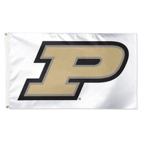 Wholesale-Purdue Boilermakers ALT COLOR 2 WHITE Flag - Deluxe 3' X 5'