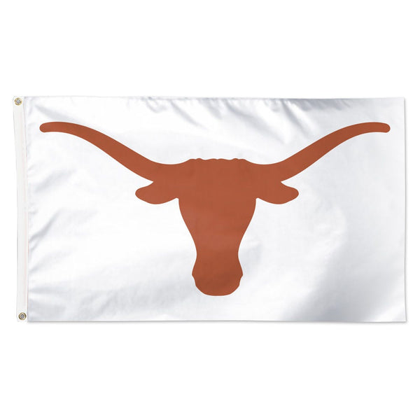 Texas Longhorns ALT COLOR 2 WHITE Flag - Deluxe 3' X 5'