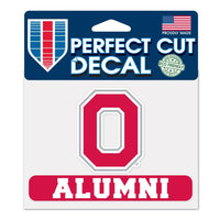 Wholesale-Ohio State Buckeyes Alumni Perfect Cut Color Decal 4.5" x 5.75"