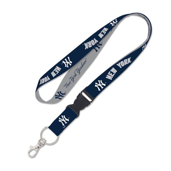 New York Yankees Lanyard w/detachable buckle 1"