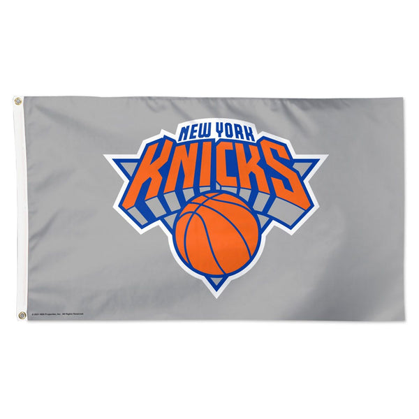 New York Knicks Gray Flag - Deluxe 3' X 5'
