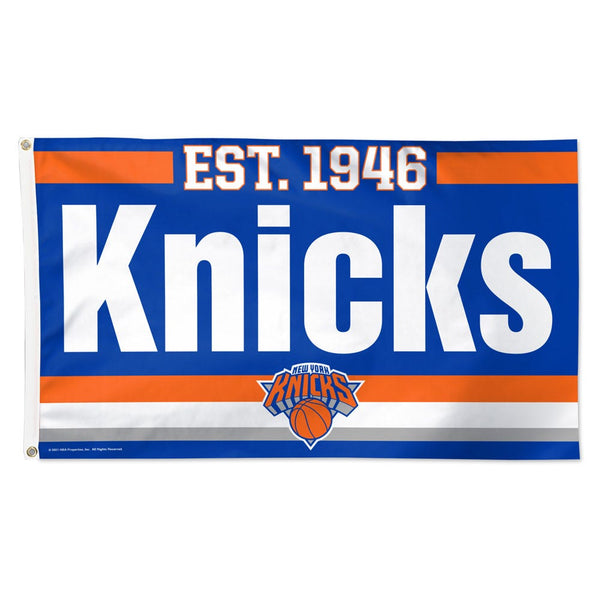 New York Knicks established Flag - Deluxe 3' X 5'