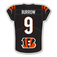 Cincinnati Bengals Jersey Collector Pin Jewelry Card Joe Burrow