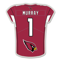 Arizona Cardinals Jersey Collector Pin Jewelry Card Kyler Murray