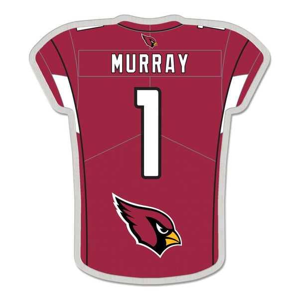 Arizona Cardinals Jersey Collector Pin Jewelry Card Kyler Murray