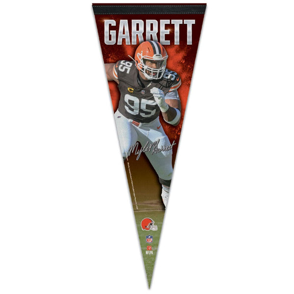 Cleveland Browns Premium Pennant 12" x 30" Myles Garrett