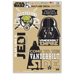 Wholesale-Vanderbilt Commodores / Star Wars Darth Vader &amp; Yoda Multi-Use Decal 11" x 17"