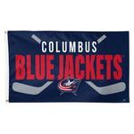 Columbus Blue Jackets stick Flag - Deluxe 3' X 5'
