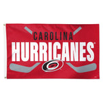 Carolina Hurricanes stick Flag - Deluxe 3' X 5'