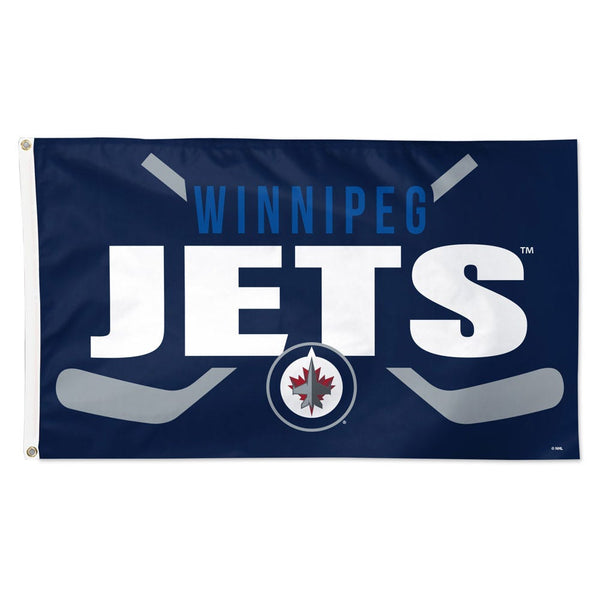 Winnipeg Jets Stick Flag - Deluxe 3' X 5'