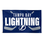 Tampa Bay Lightning stick Flag - Deluxe 3' X 5'