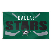 Dallas Stars stick Flag - Deluxe 3' X 5'