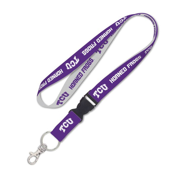 Wholesale-TCU Horned Frogs Lanyard w/detachable buckle 1"