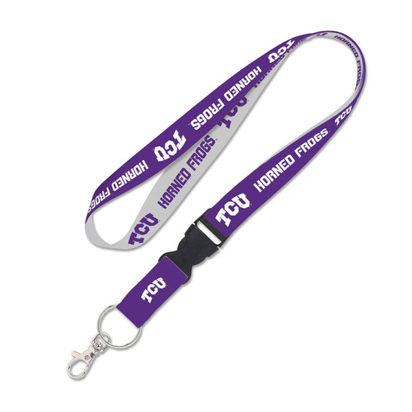 TCU Horned Frogs Lanyard w/detachable buckle 1"