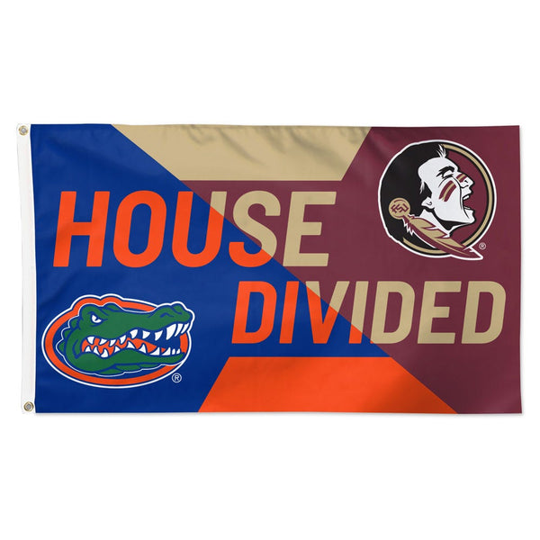 Florida Gators / Florida State Seminoles Flag - Deluxe 3' X 5' NCAA Rivalry