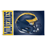 Michigan Wolverines Flag - Deluxe 3' X 5'
