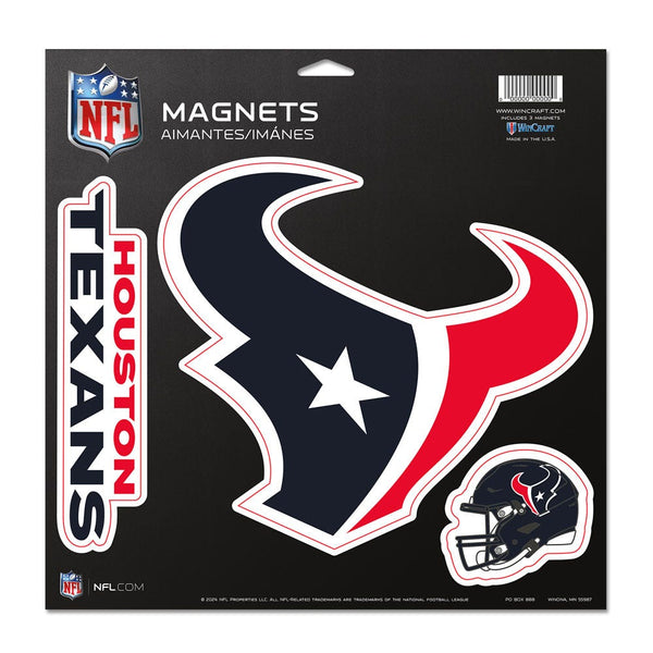 Houston Texans Vinyl Magnet 11" x 11"