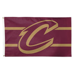 Cleveland Cavaliers horizontal Stripe Flag - Deluxe 3' X 5'