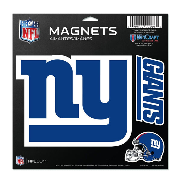 New York Giants Vinyl Magnet 11" x 11"