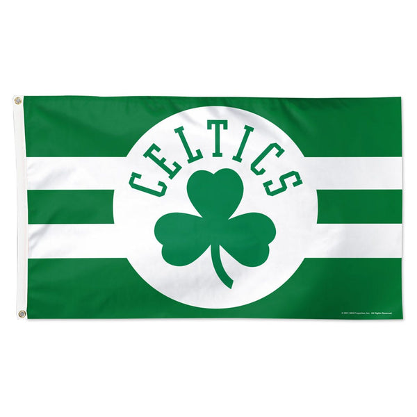 Boston Celtics H STRIPE Flag - Deluxe 3' X 5'