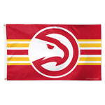 Atlanta Hawks H STRIPE Flag - Deluxe 3' X 5'