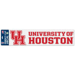 Wholesale-Houston Cougars Perfect Cut Decals 4" x 17"