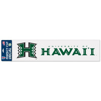 Wholesale-Hawaii Warriors Perfect Cut Decals 4" x 17"