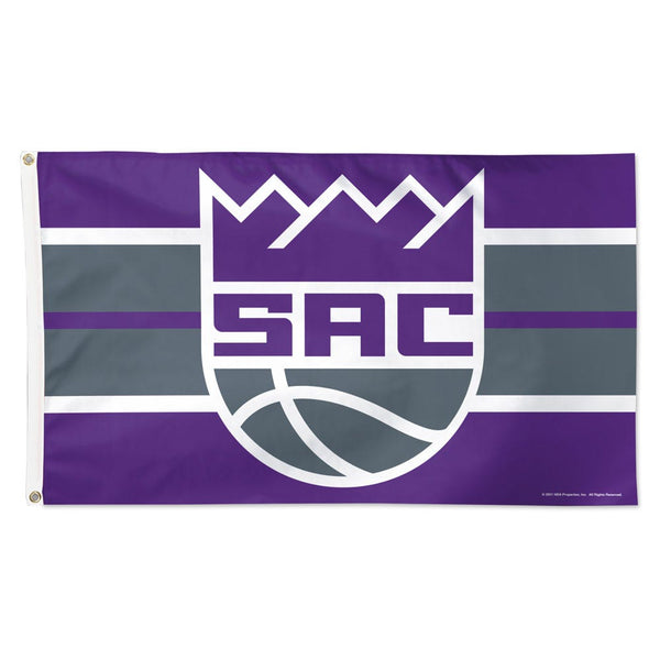 Sacramento Kings H STRIPE Flag - Deluxe 3' X 5'
