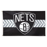Brooklyn Nets H STRIPE Flag - Deluxe 3' X 5'