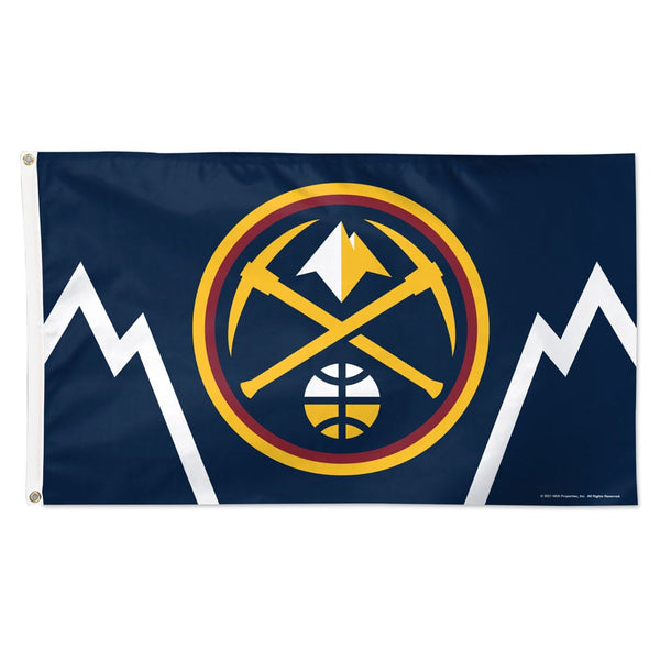Denver Nuggets H STRIPE Flag - Deluxe 3' X 5'