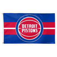 Detroit Pistons H STRIPE Flag - Deluxe 3' X 5'