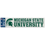 Wholesale-Michigan State Spartans Perfect Cut Decals 4" x 17"