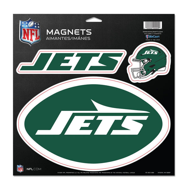 New York Jets Vinyl Magnet 11" x 11"